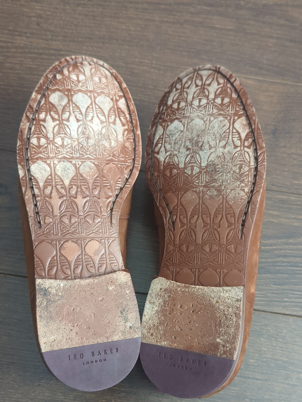 Ted Baker Miicke 3 Penny Men's Brown Loafers Size 7 - Picture 8 of 9